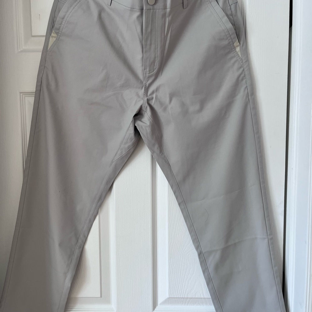 Men's Gray Chino Pants